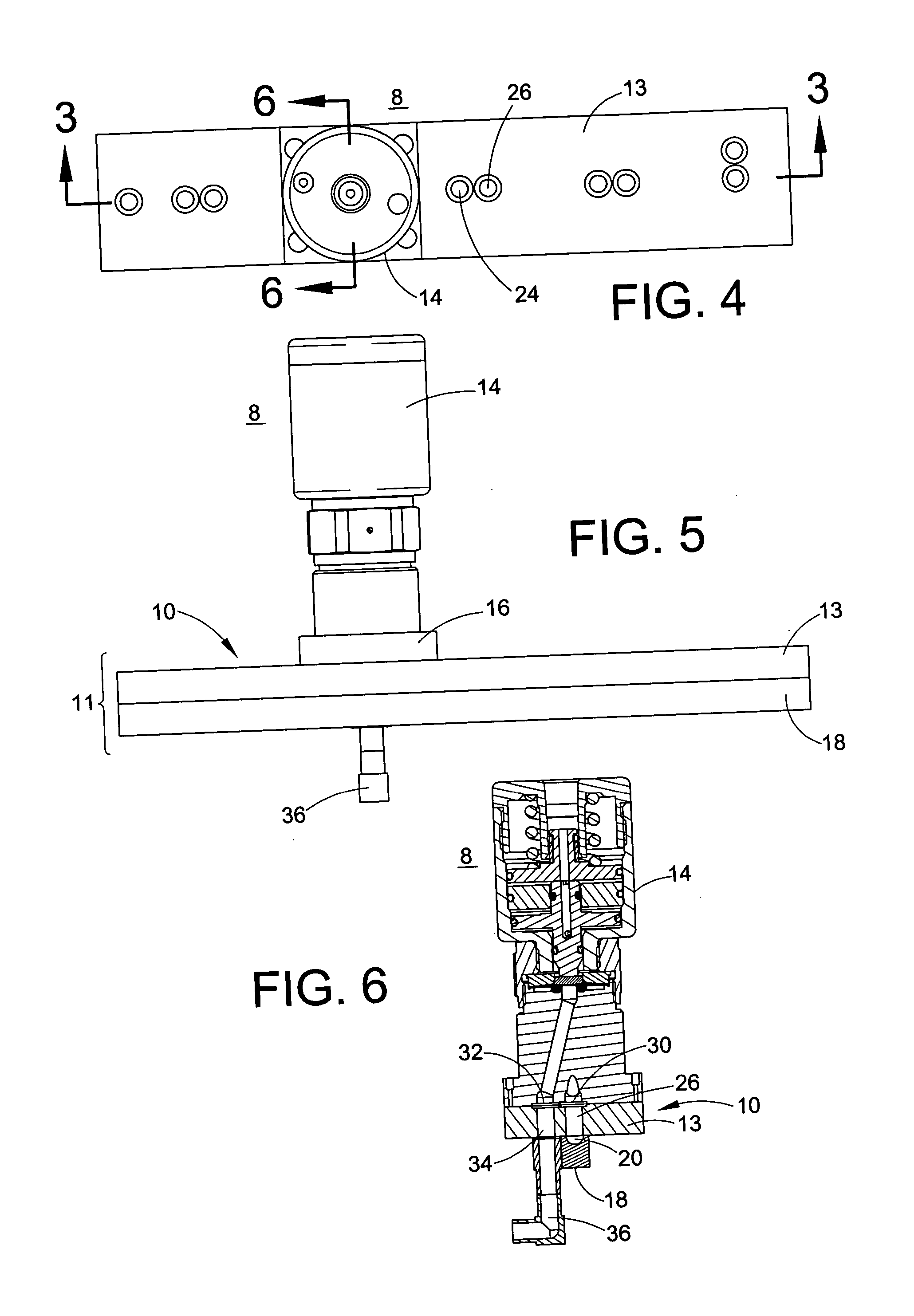 Substrate with offset flow passage