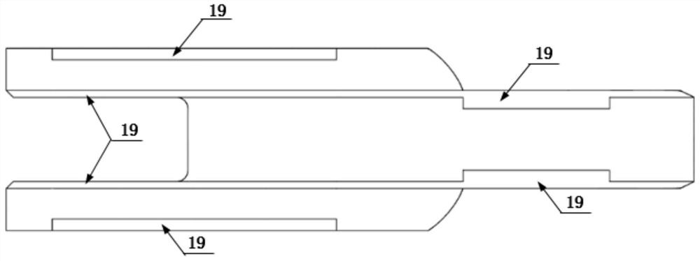 Ship body broadside structure of semi-submersible type multifunctional transporting, disassembling and assembling ship