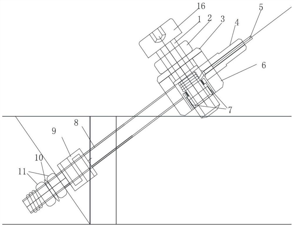 Cable Anchorage and Cable Force Testing Device for Low-tower Cable-Stayed Bridge Used in Large-scale Model Test