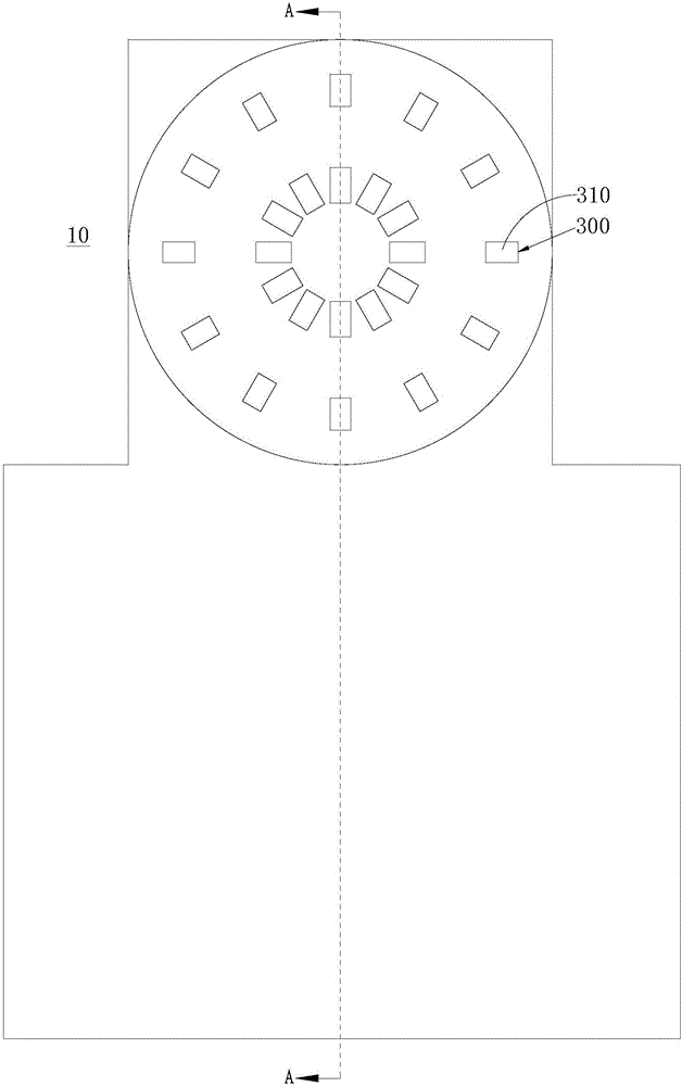 Lamp with exhausting function