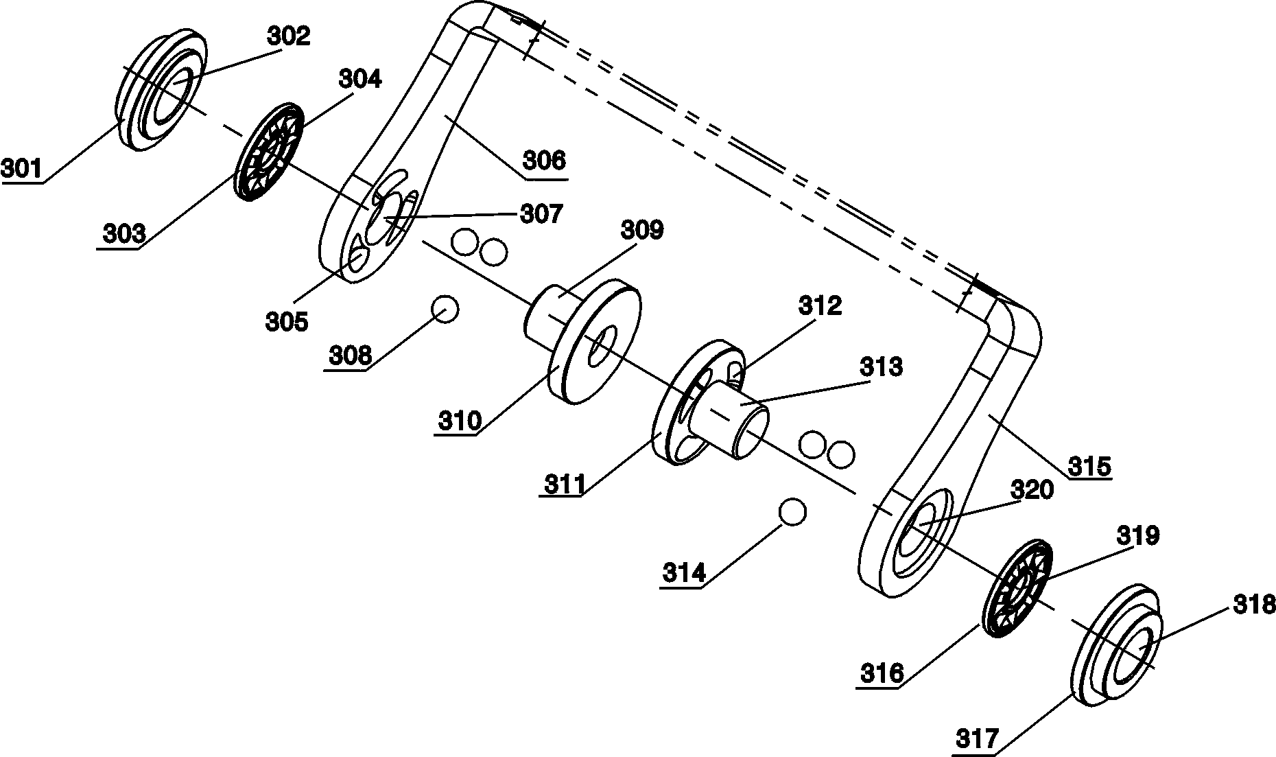 Brake device used for mechanical disc brake of bicycle