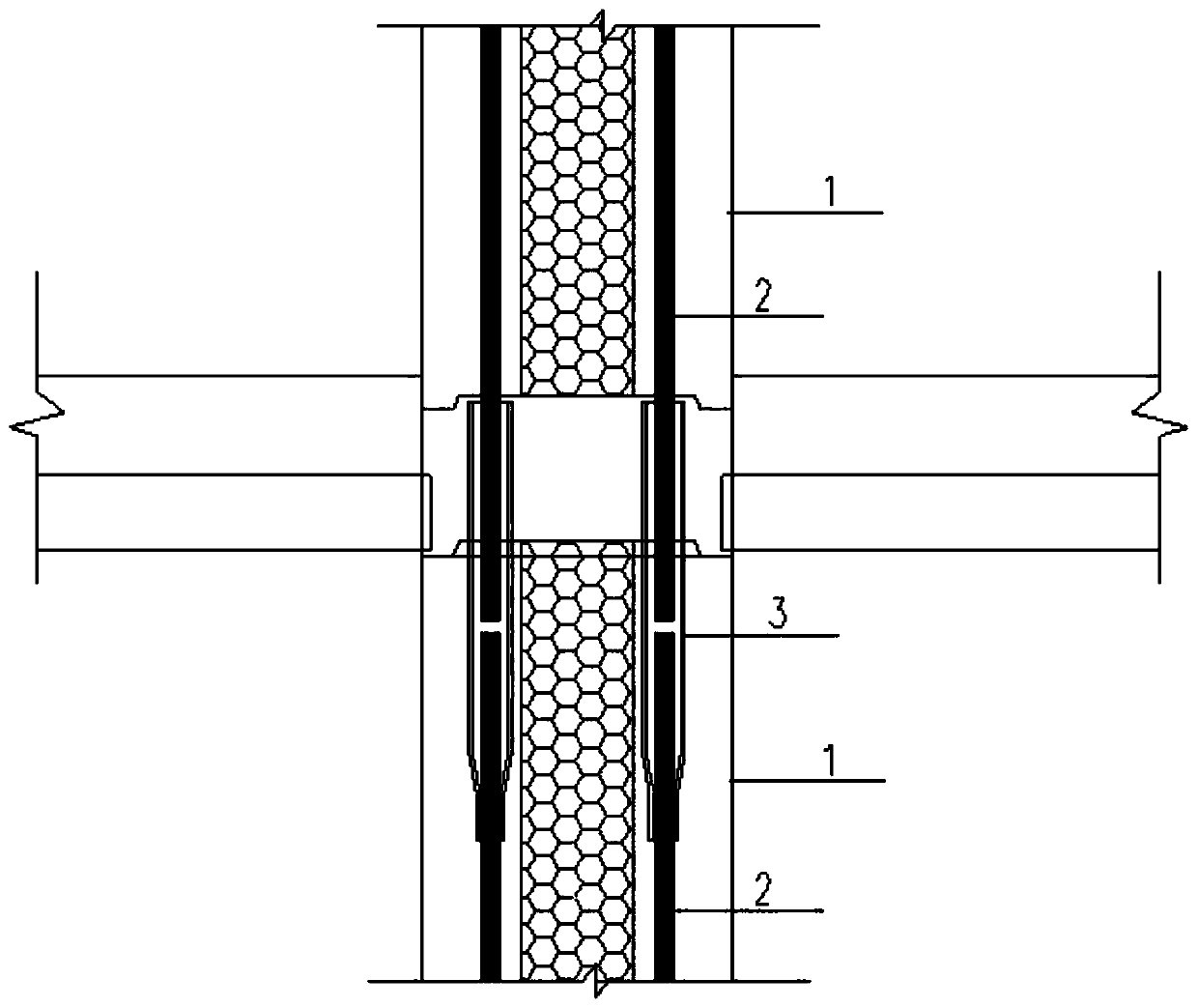 Construction method for connecting wallboards by reversely inserting single-end cold rolling head grouting sleeve