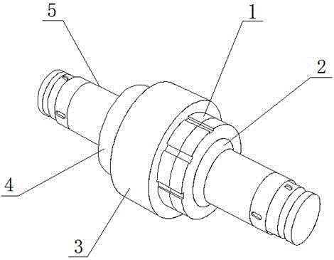 Novel roll structure for manufacturing variable cross-section plate spring