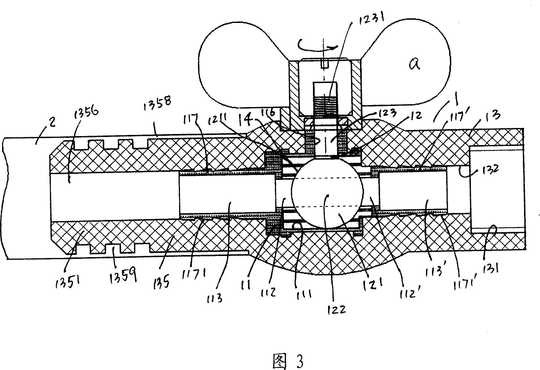 Connecting module for tool rod and its tool handle