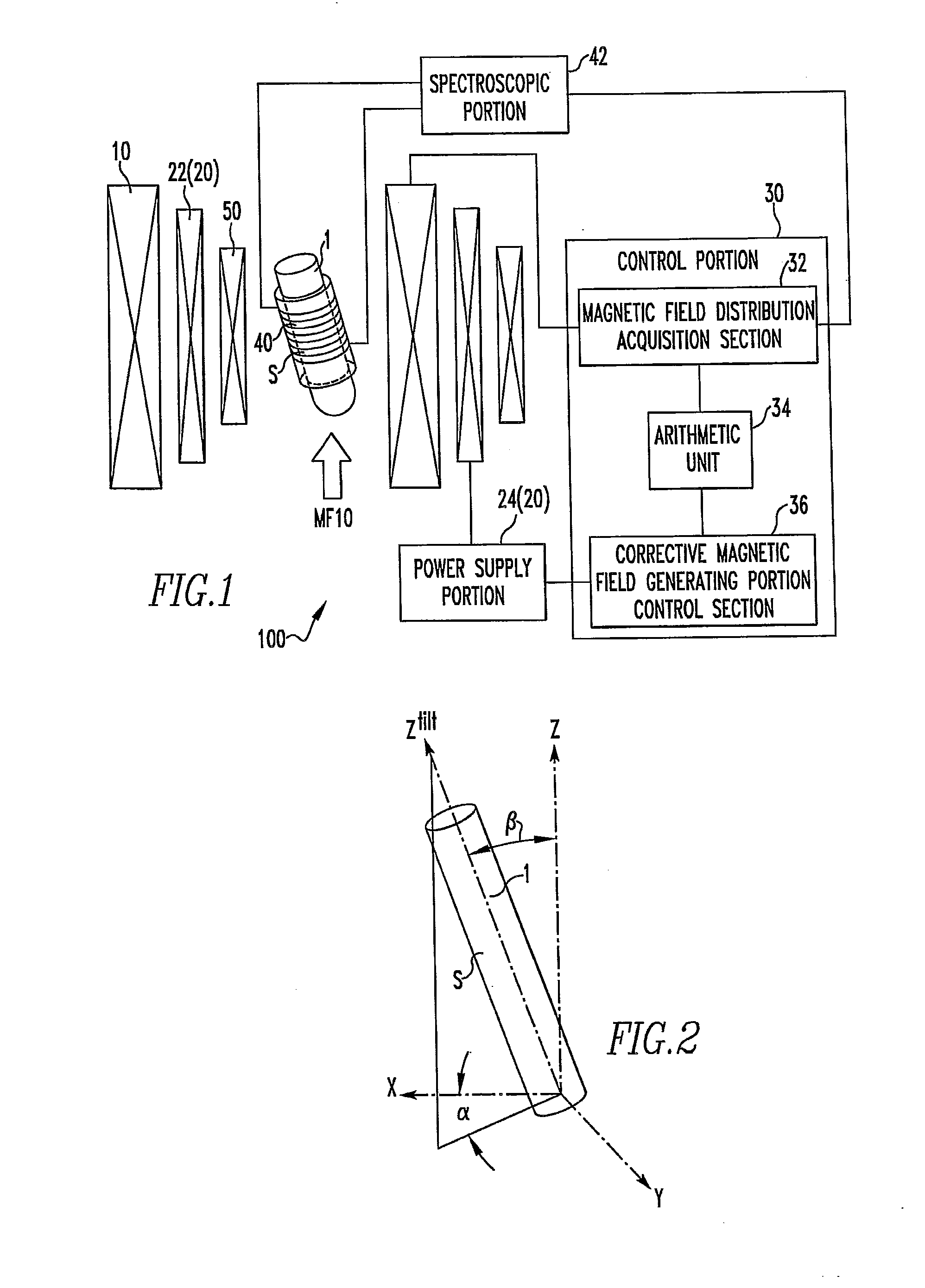 Nuclear Magnetic Resonance Spectrometer and Method of Magnetic Field Correction