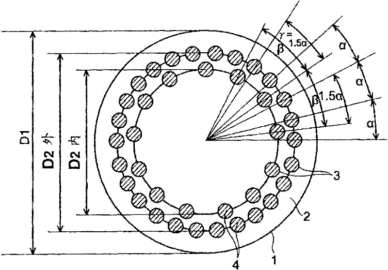 Construction of superconducting multi-core billet and method for manufacturing superconducting multi-core wires