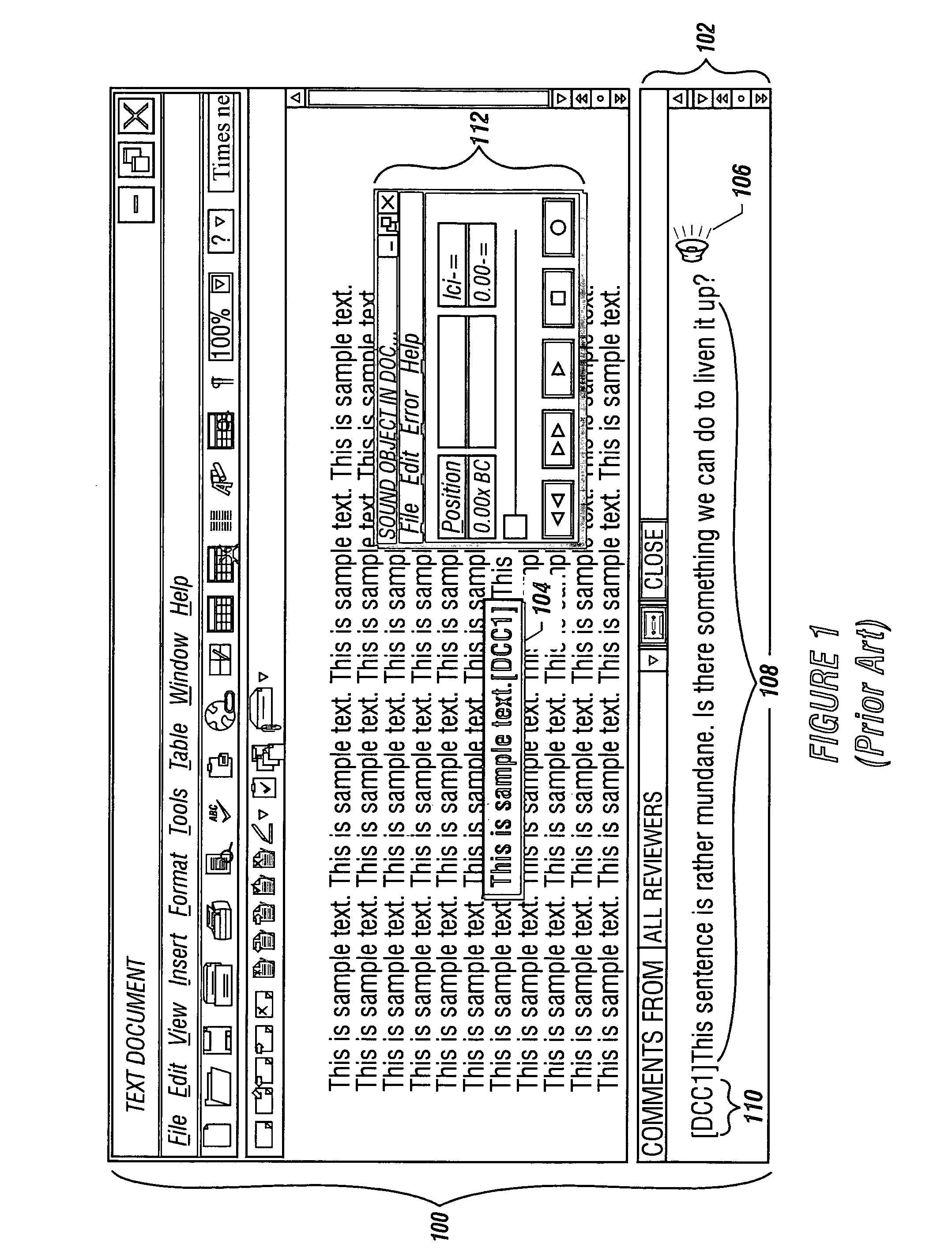 Method and apparatus for annotating a line-based document