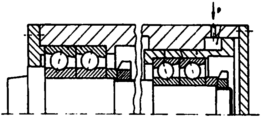 Machine tool spindle system with preload adjustment device