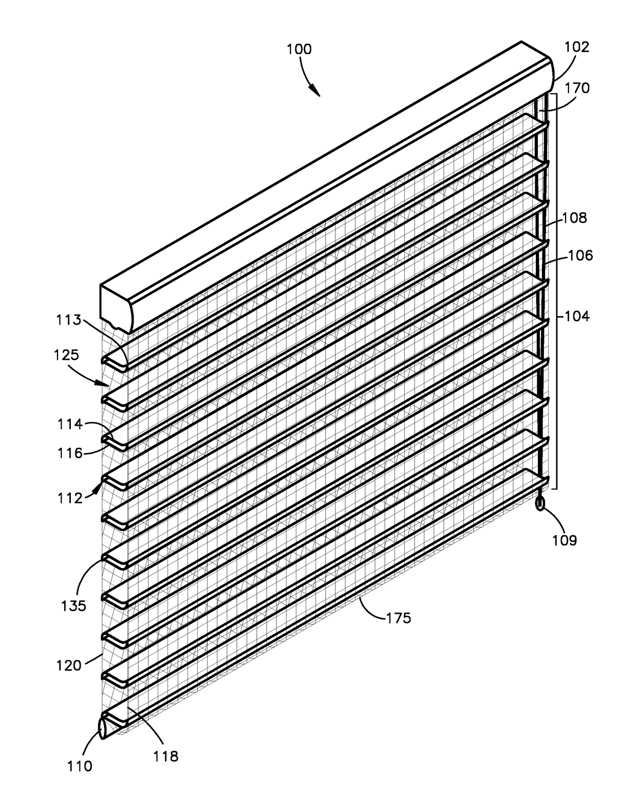 Covering for architectural features, related systems, and methods of manufacture