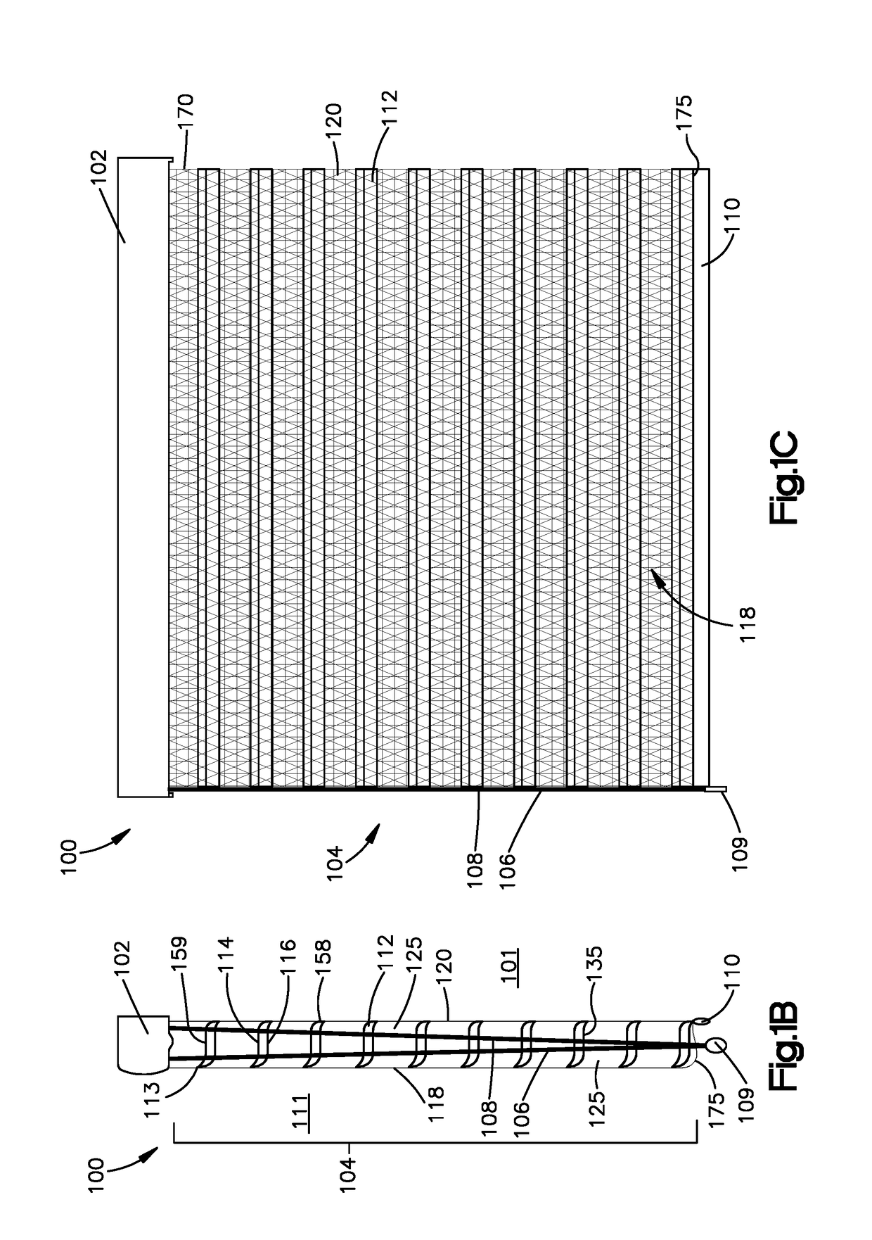 Covering for architectural features, related systems, and methods of manufacture