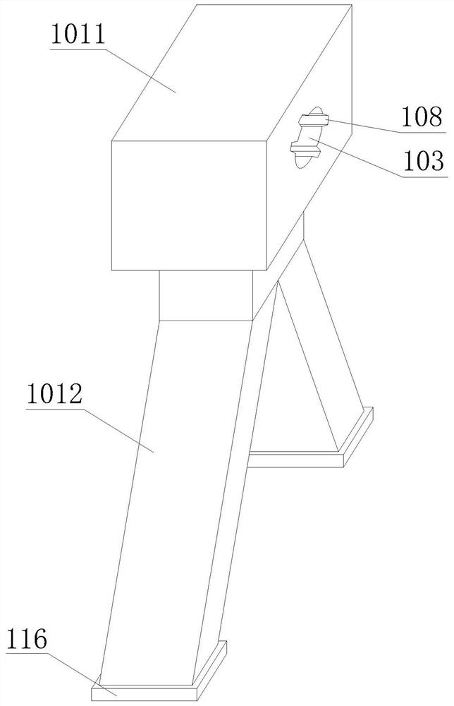 Folding loudspeaker fixing device and using method thereof