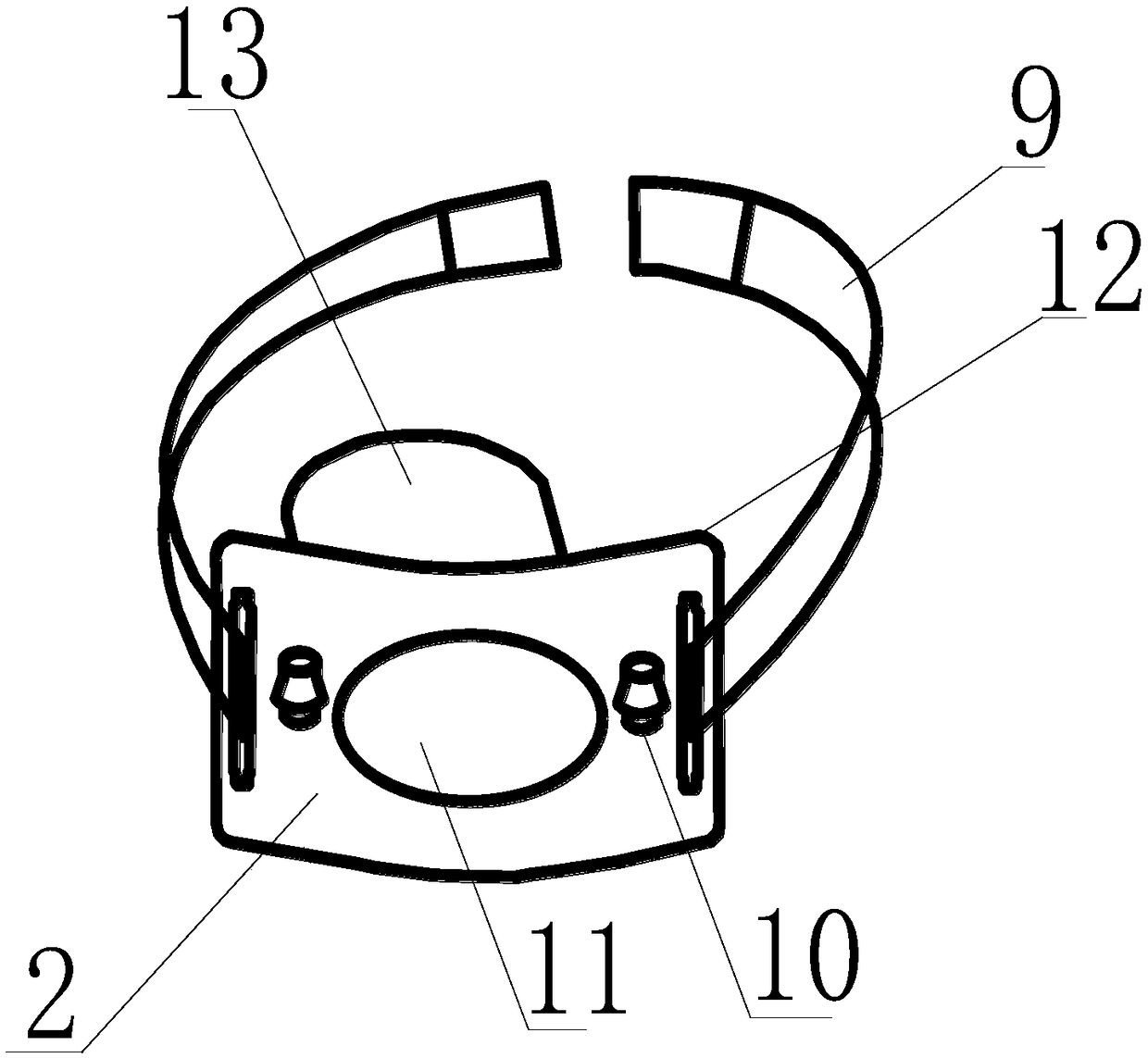 Breather applied to painless gastroscope diagnosis and treatment airway management