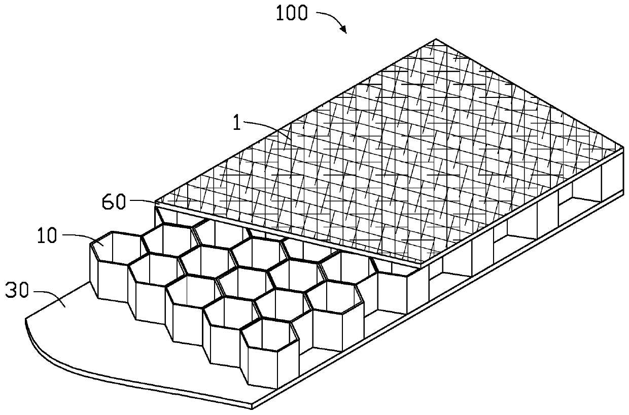 Honeycomb composite plate preparation method