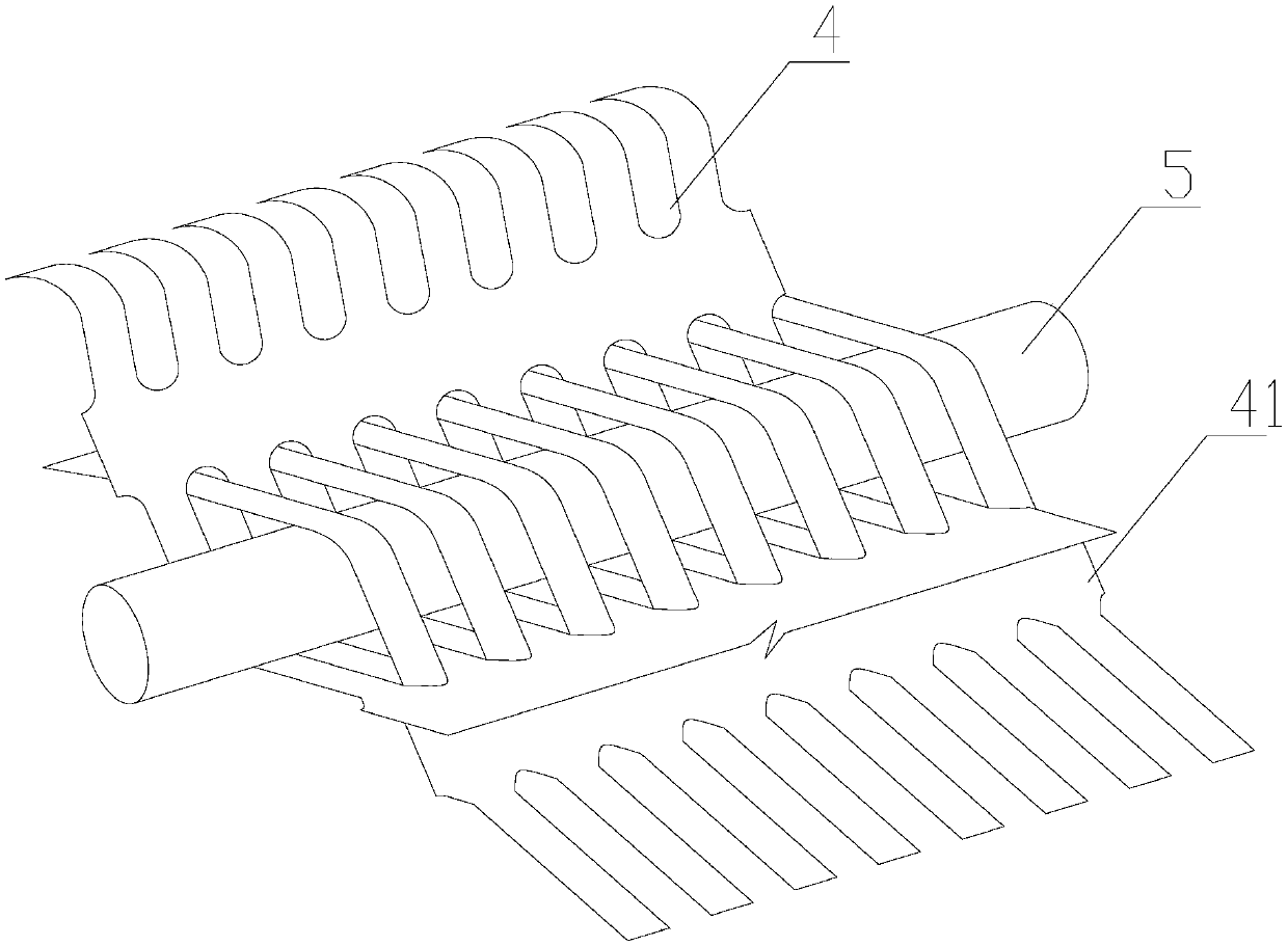 Blocking protection structure used for near-water soft foundation slope