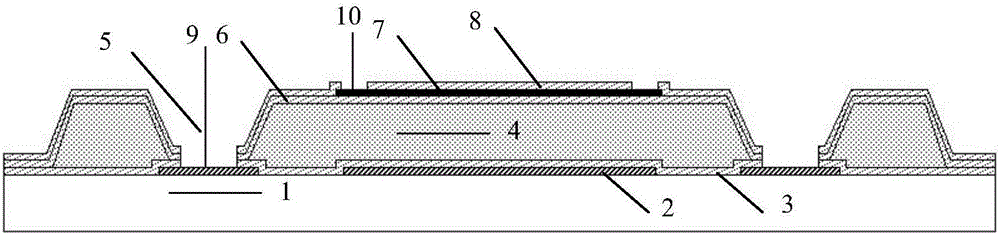 Reference pixel for uncooled infrared detector and manufacturing method of reference pixel