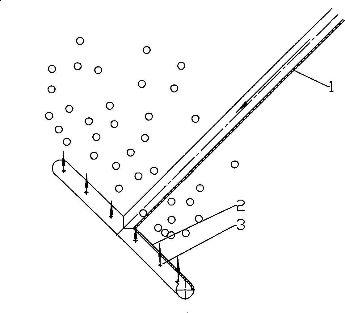 Aluminum melt furnace refining device