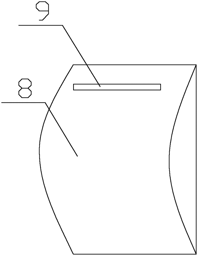 Device for processing straw