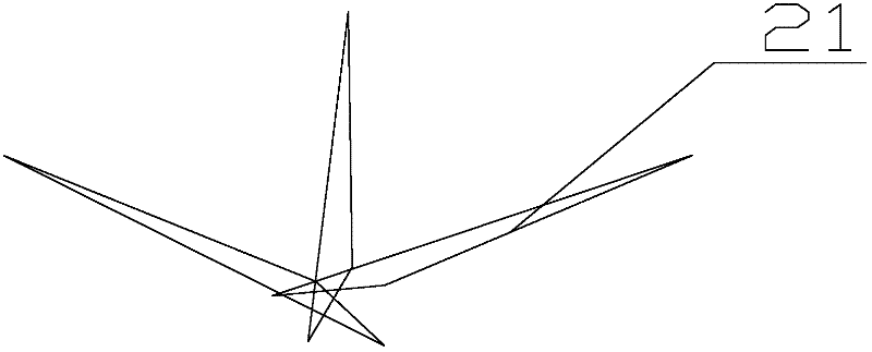 Device for processing straw