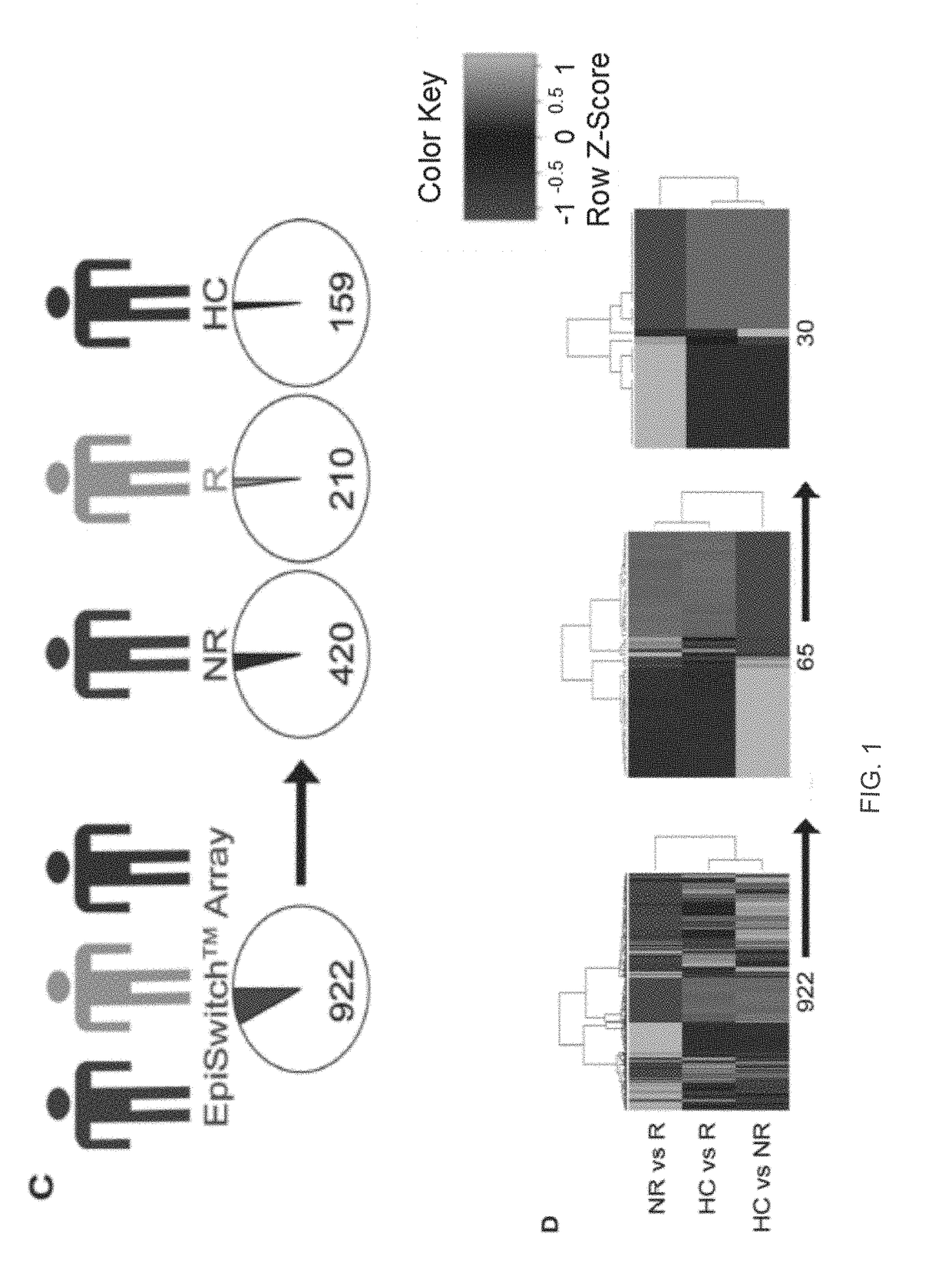 Epigenetic chromosome interactions