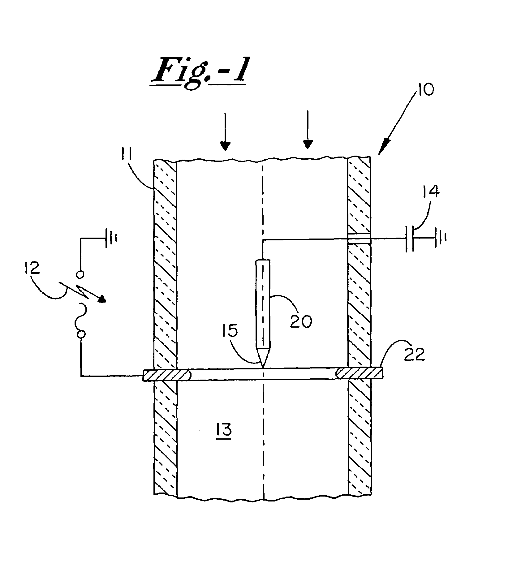 Aerosol charge altering device