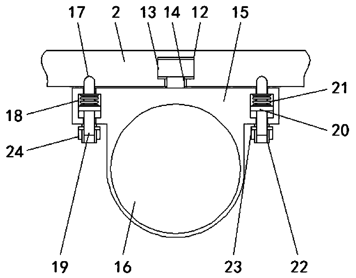 Rotation mechanism of overlock sewing machine