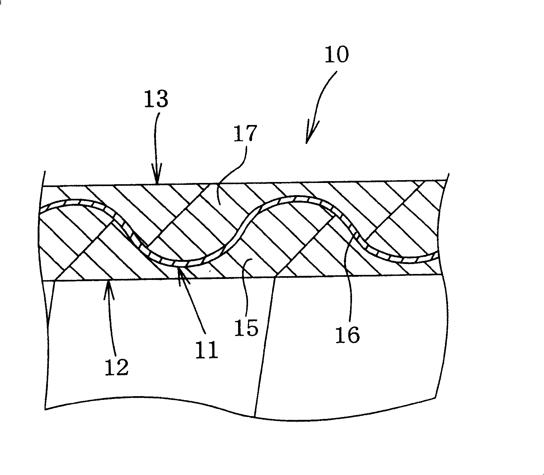 Flexible soft tube