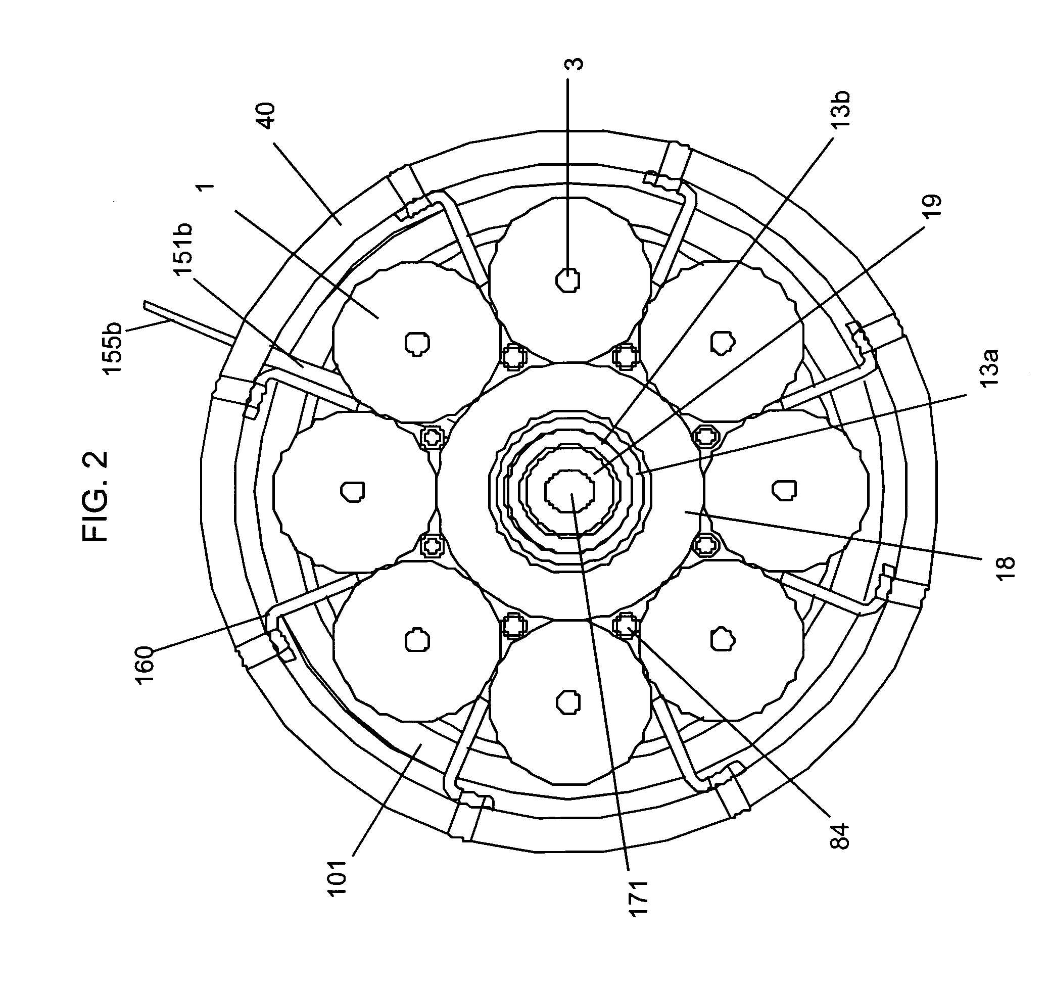 Continuously variable planetary gear set