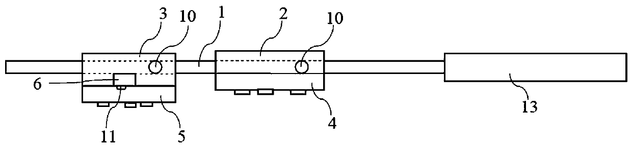 Weld joint inspection device and inspection method