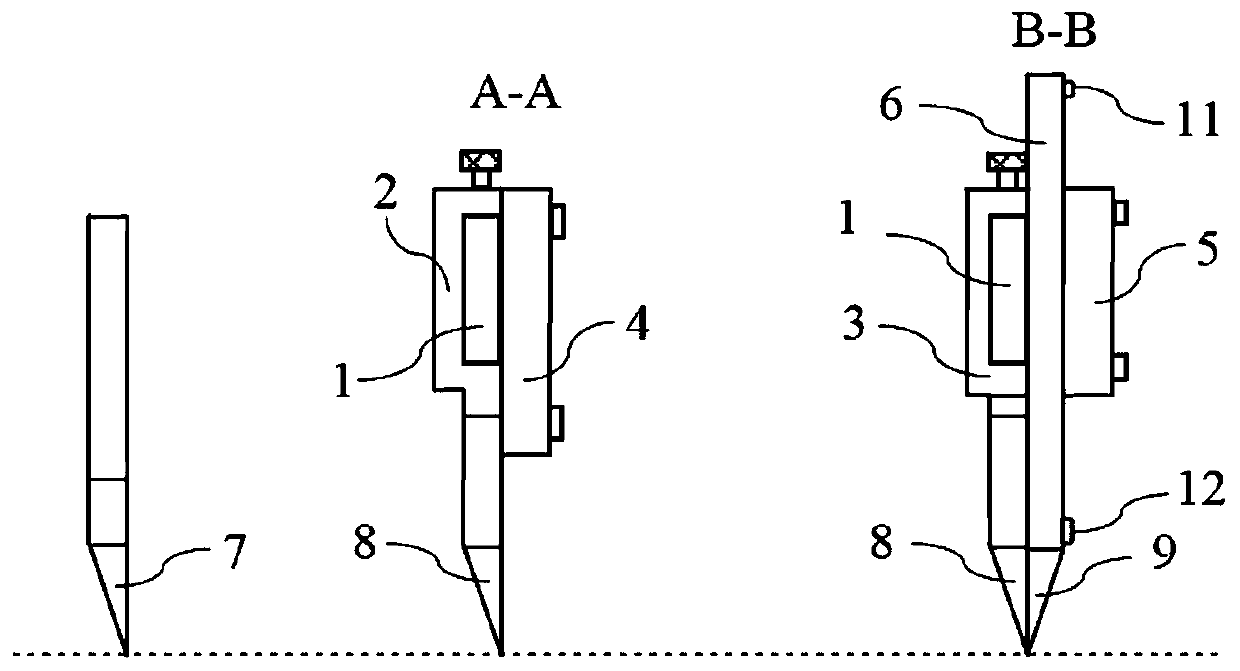 Weld joint inspection device and inspection method