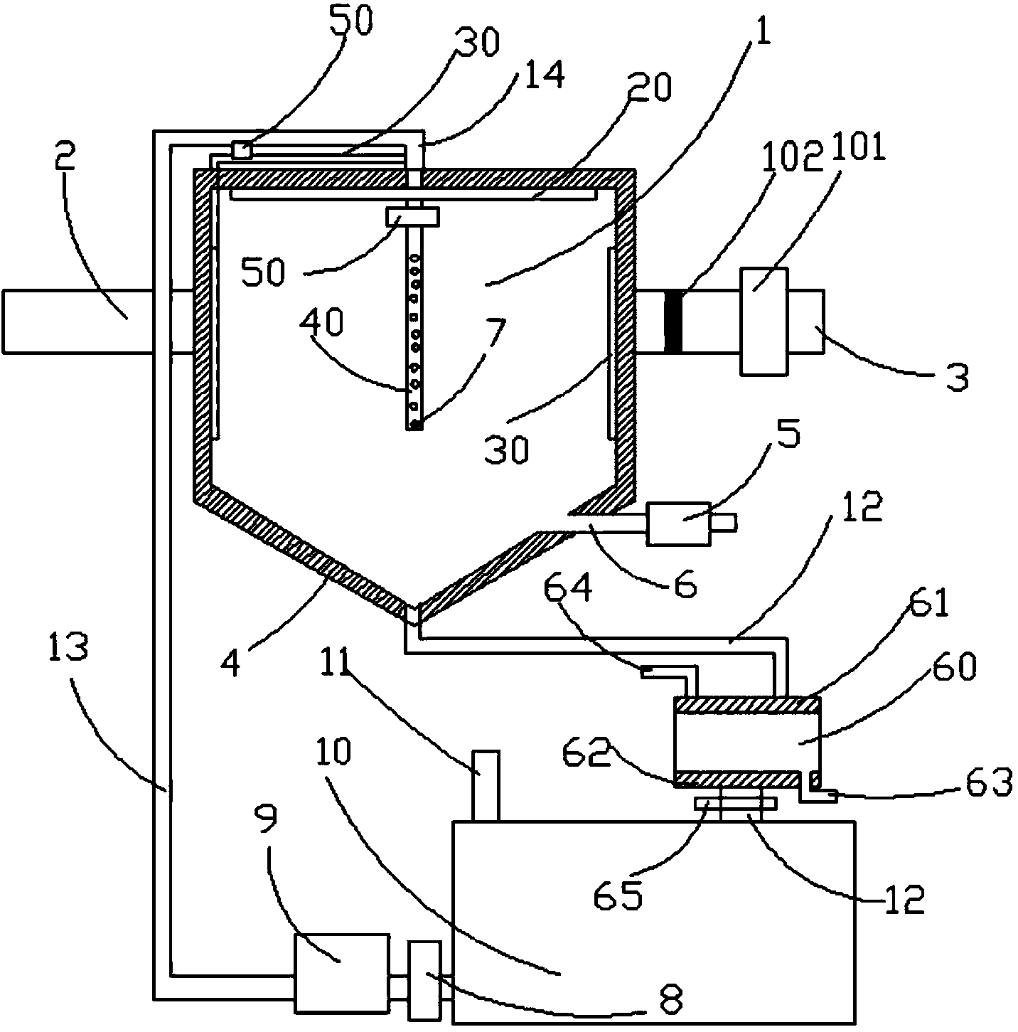 Waste gas purification apparatus