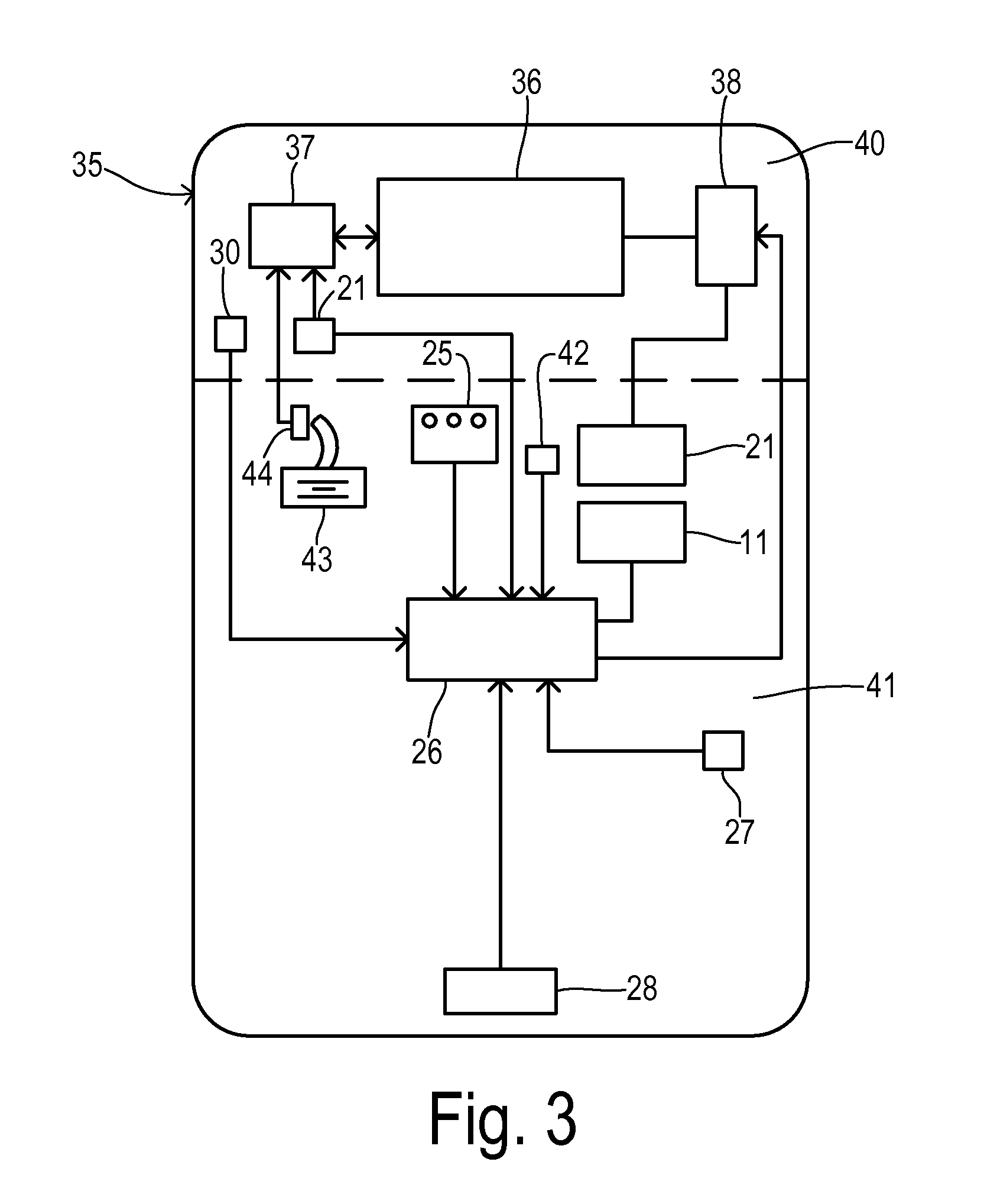 Vehicular HVAC system with modified air recirculation for start-stop engine