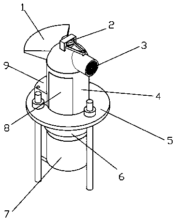 Urban garden monitoring and irrigating device