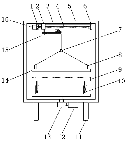 Drying device for transformer processing