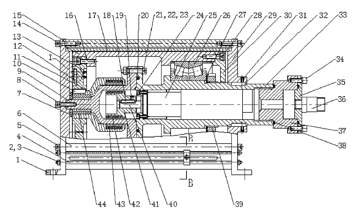 Motor-driven magnetic coupling non-contact rope drum for deep water