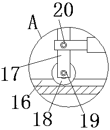 Clamping device for large and medium-sized sawing machine