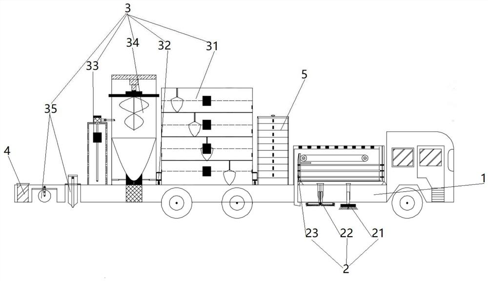 A road maintenance device