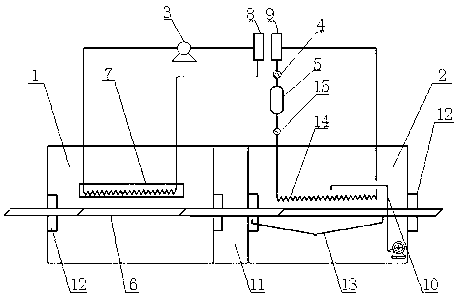 Sludge freeze thawing dewatering treating system and treating method using system
