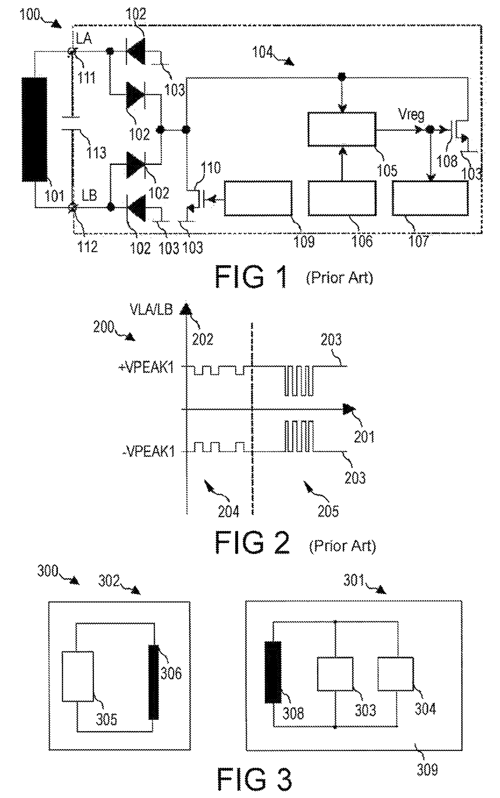 Transponder with an improved voltage limiter circuit