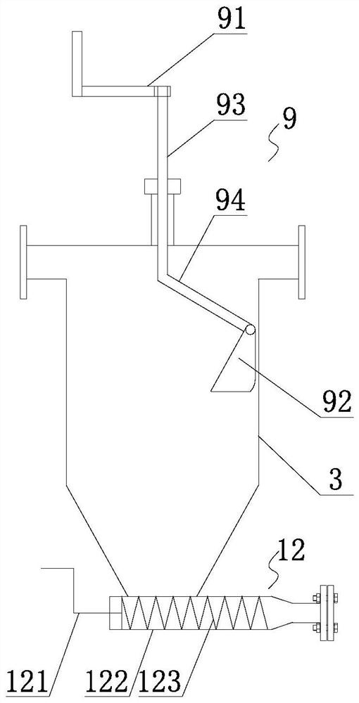 Fully-closed oil tank dehydration system