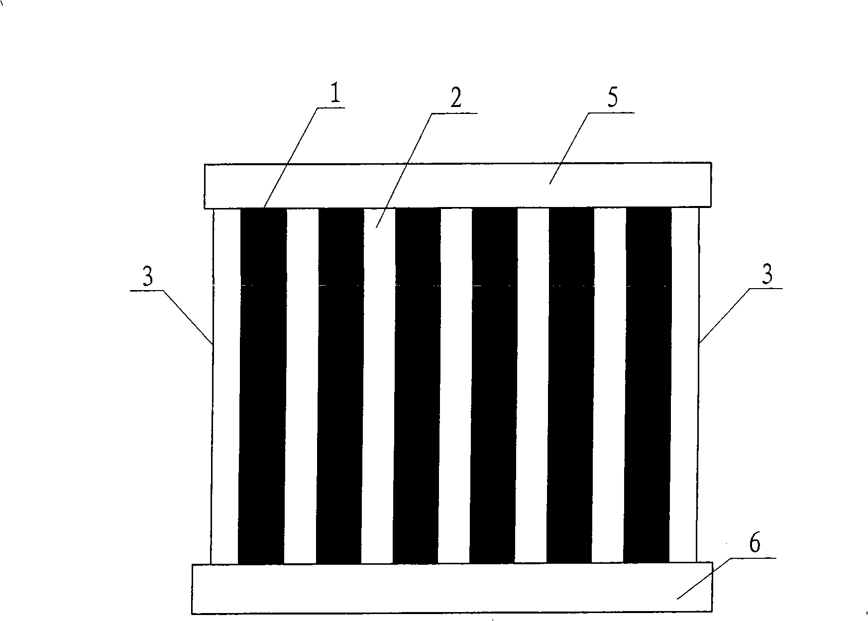 Vacuum tube solar energy heat collector for architecture heat insulation and heat-insulation