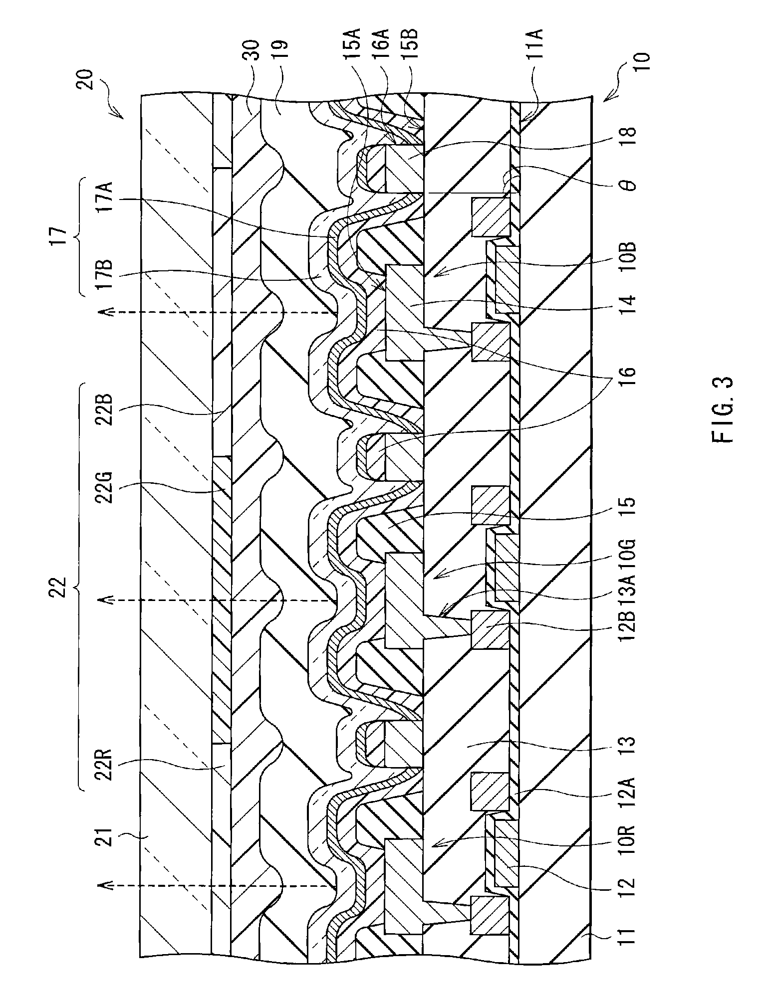 Organic light emitting device, manufacturing method thereof, and display unit