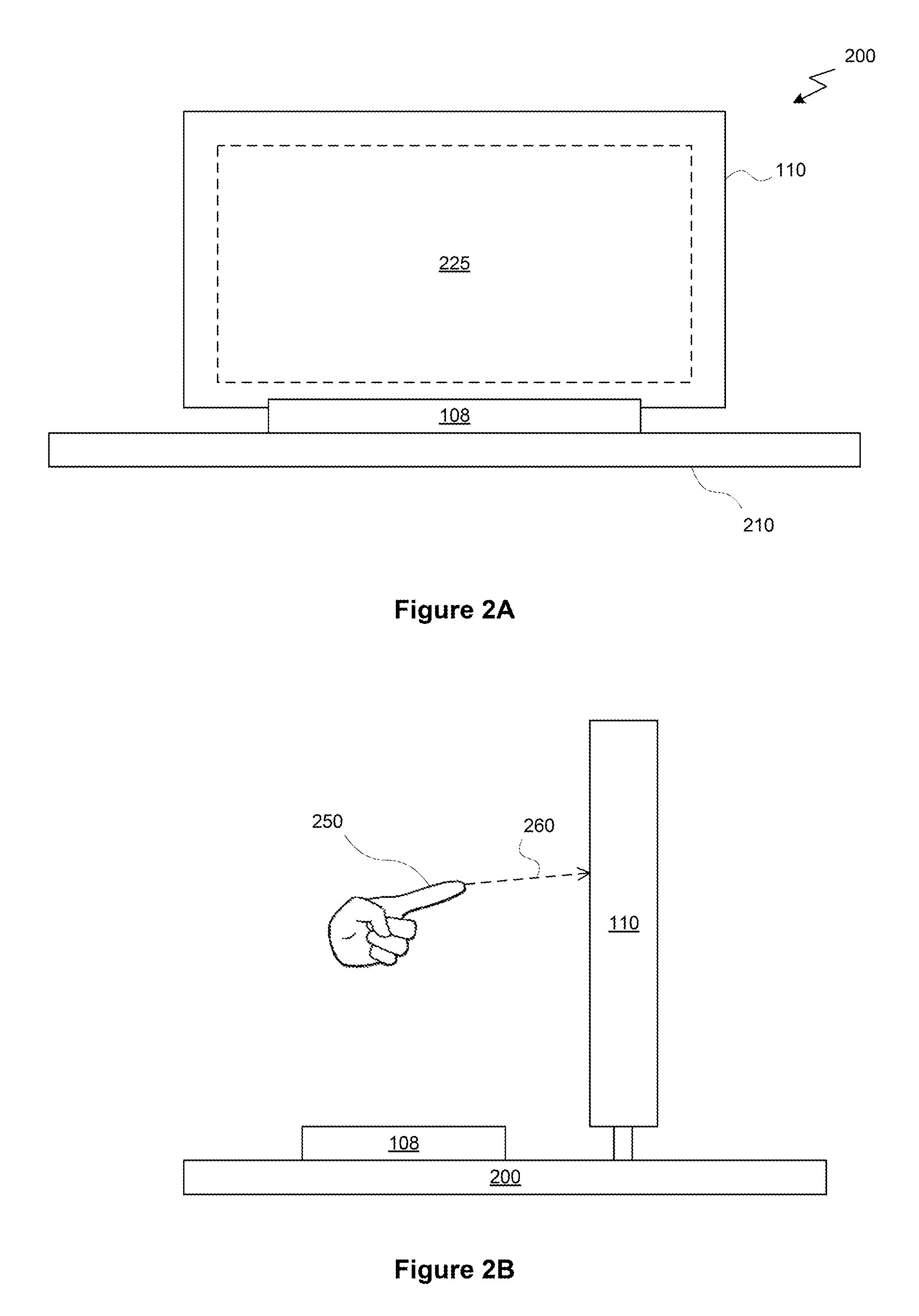 Enhanced target selection for a touch-based input enabled user interface