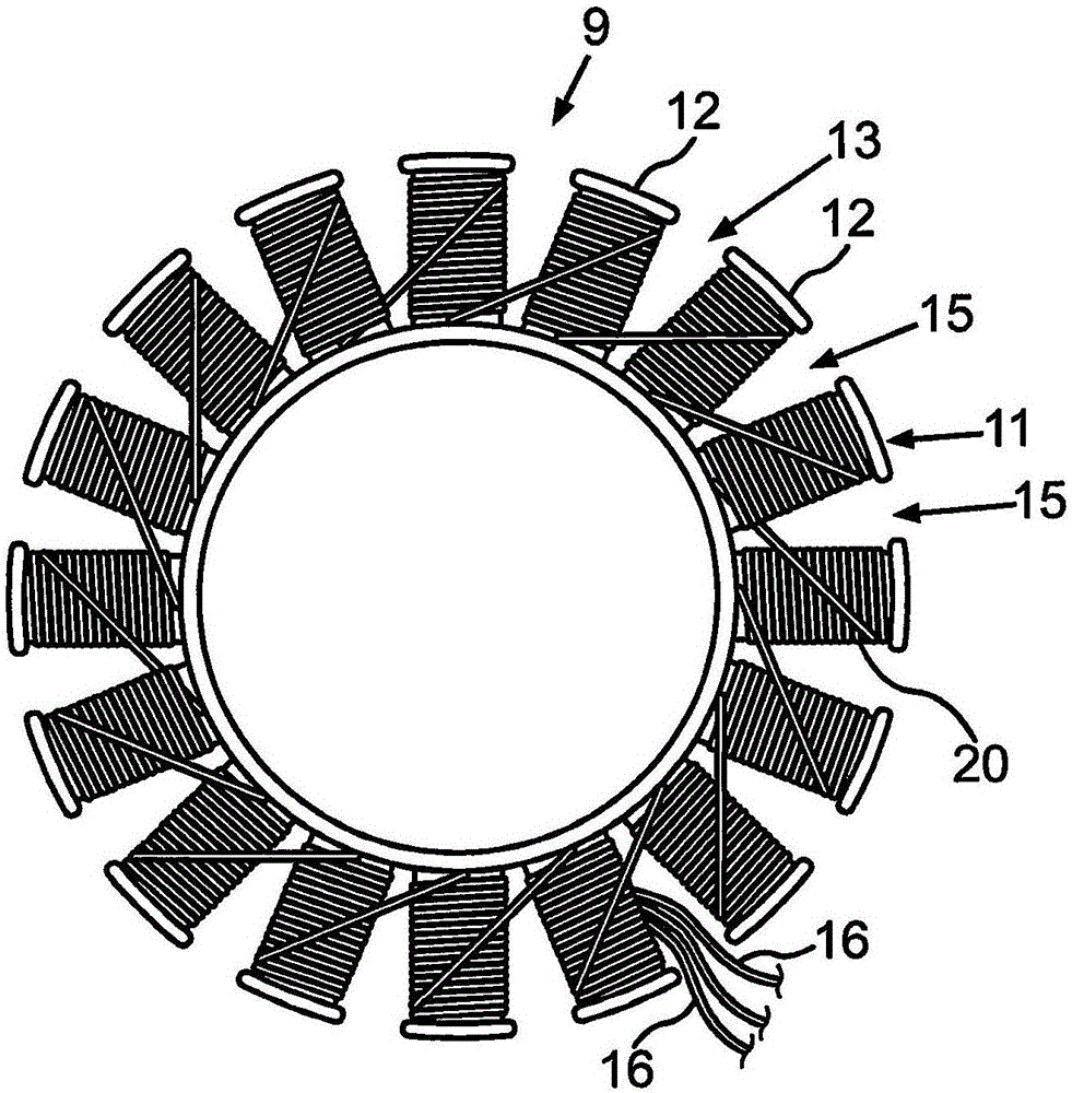 Motor FOR HOUSEHOLD APPLIANCE, PUMP, HOUSEHOLD APPLIANCE AND METHOD FOR MANUFACTURING MOTOR