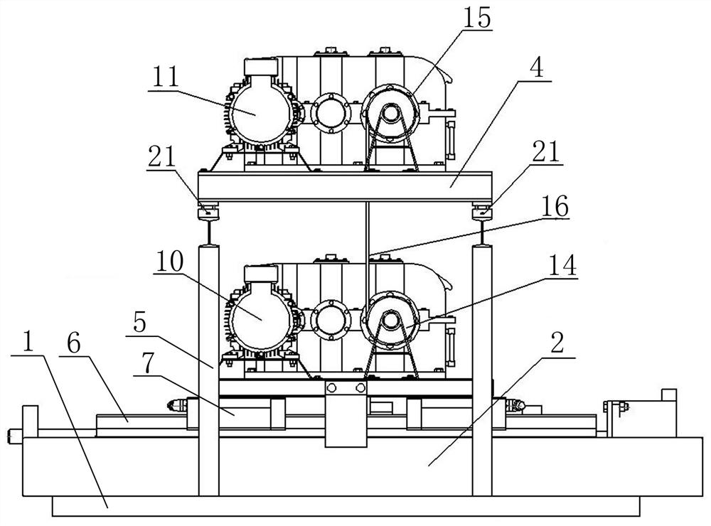 Off-line test method of potential energy recovery device