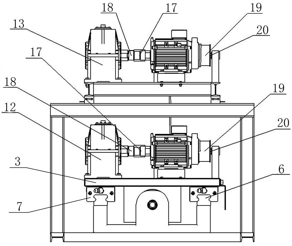 Off-line test method of potential energy recovery device