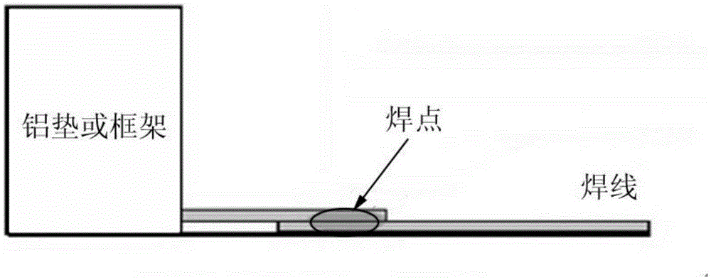 Lead welding device and technique for packaging semiconductor power device