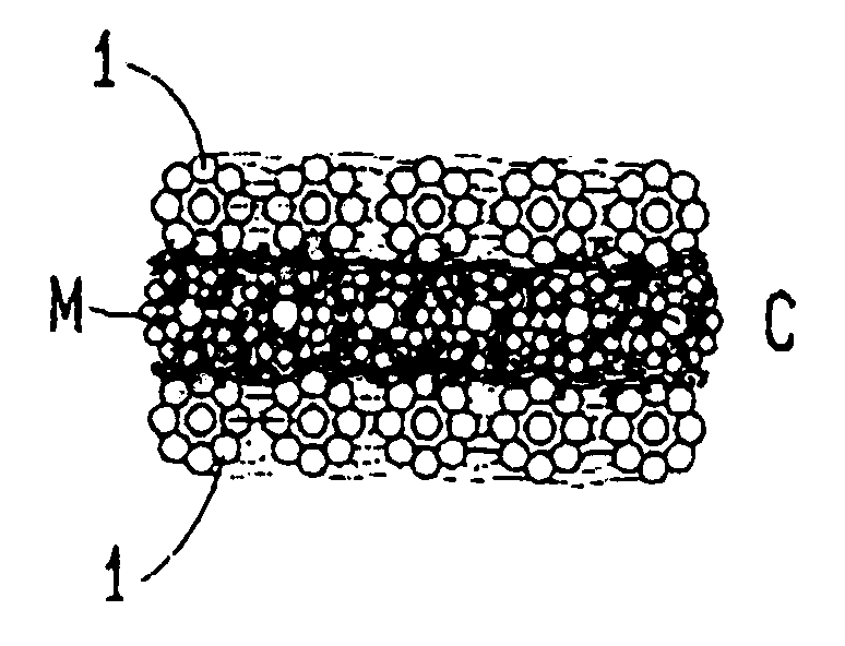 Bipolar electrode for electrochemical redox reactions