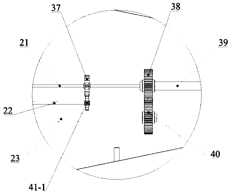 Underwater detection robot with novel power transmission system and steering mechanism