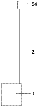 Combined type movable climbing plant viaduct column greening device and method
