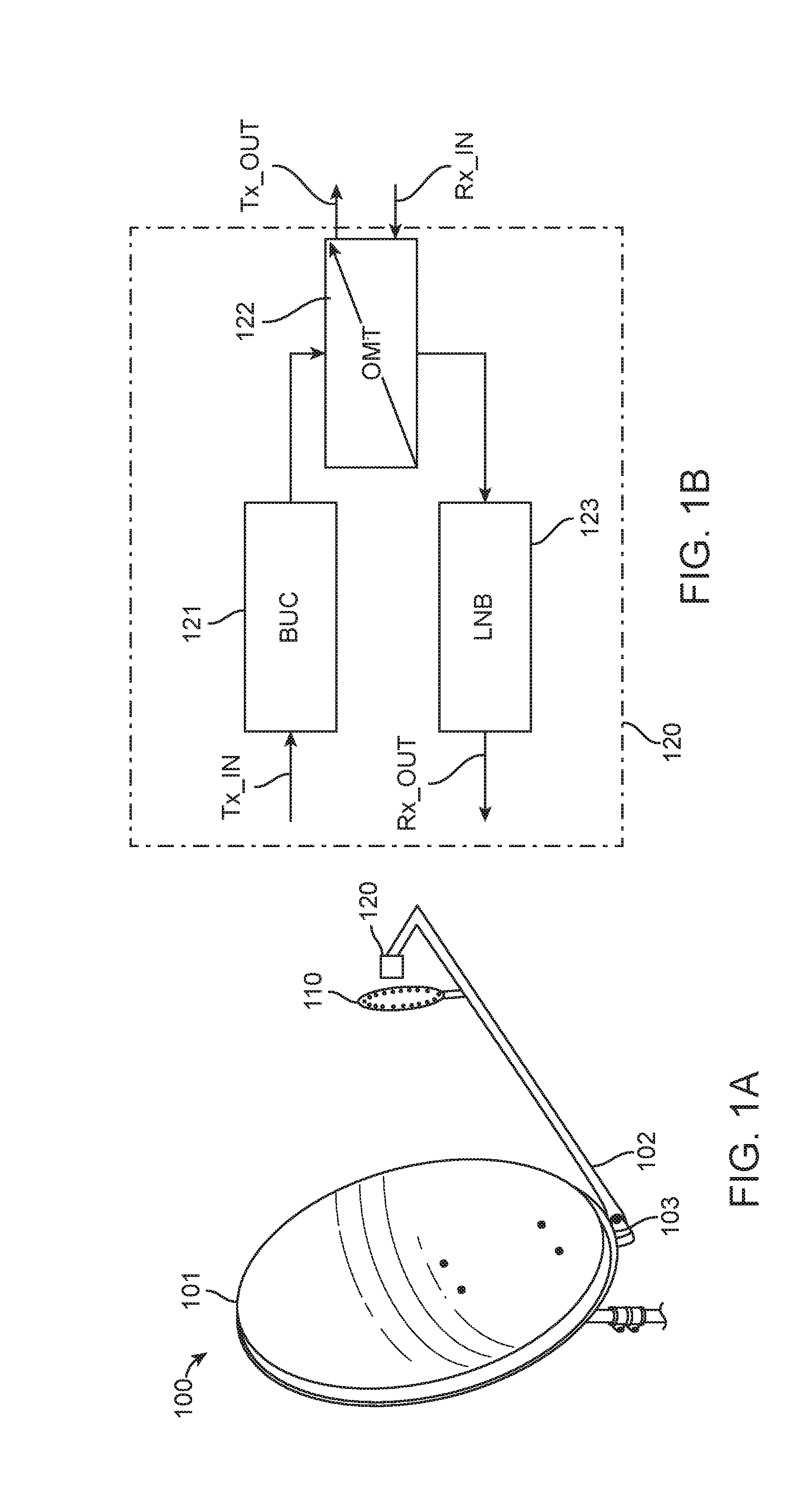Systems and methods for transmission and reception of radio waves in a focal plane antenna array